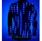 Multicolor led light jacket for men performance